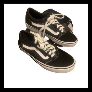 Vans Black and White Old Skool Sneakers